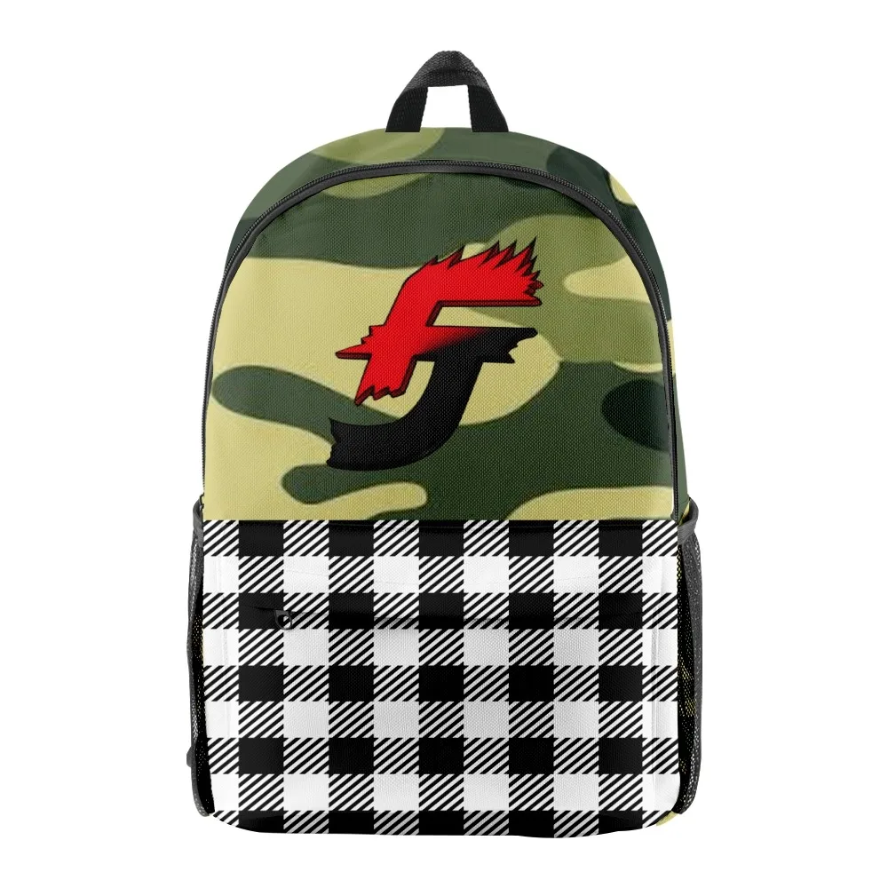 Mochila de jumper furiosa impermeável, mochila para meninos e meninas, bolsa de viagem de grande capacidade para estudantes, laptop para meninos