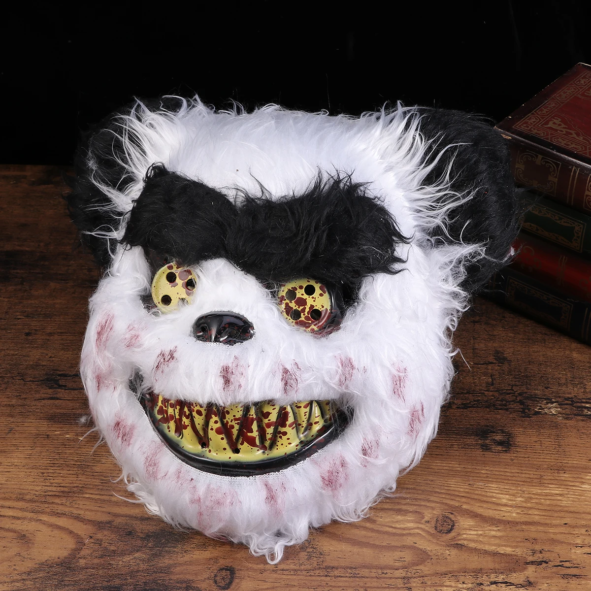 

Creative Halloween Panda Mask Costume Party Masquerade Face Mask For Cosplay Halloween Christmas Costume Party Performance