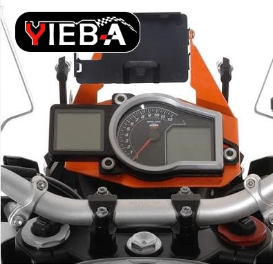 YIEBA For KTM 1190 ADV R 1050 1090 1190 Adventure ADV R 2016-2020 2021 2022 2023 Instrument GPS Mounting Adapter Holder Bracket view 3
