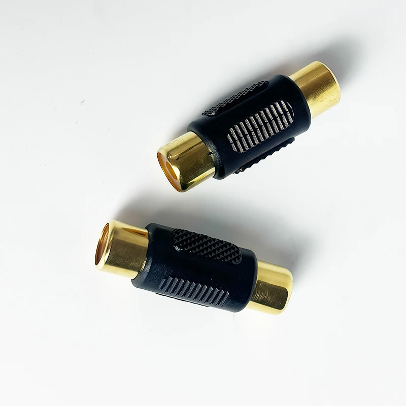 4/20/40PCS RCA Female to Female Coupler Adapter - Gold Plated, Signal Lossless Audio/Video Connector Extender