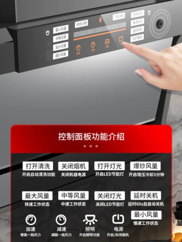 Hút Cao Mặt Trên Dual Phạm Vi Hood Cho Hộ Gia Đình Nấu Ăn Nhà Bếp Bếp Và Nắp Đậy Kín Dụng Cụ Vắt Kichen Máy Hút Khói Bếp