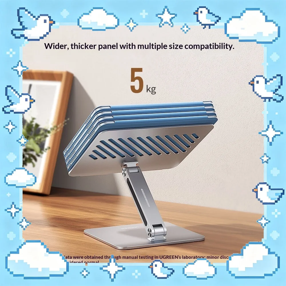 UGREEN LP339-40291 Laptop Stand Aluminum Alloy Adjustable Height Cooling Riser for Notebook PC