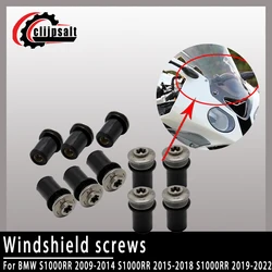 For BMW S1000RR 2009-2014 S1000RR 2015-2018 S1000RR 2019-2022 Motorcycle Windshield Screws Windscreen Guards