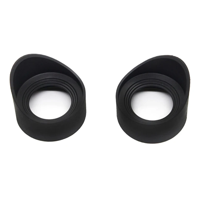 2Pcs Rubber Eyepiece Cover Eyeguards Eye Protections Stereo Microscope 33/36mm Diameter Dropship