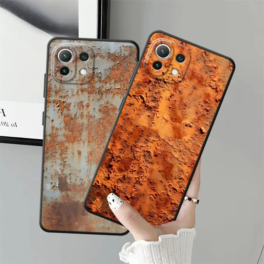 حافظة لهاتف Xiaomi Mi 9 10T 13 10 11 13 Lite 9T 11T 14 Pro CC9Pro تصميم صدأ ريترو