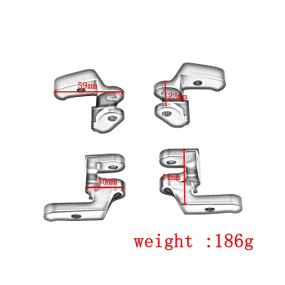 Driver Floorboard Relocation Brackets Foot Control Component For Harley Touring Road Electra Street Glide Road King 1997-2016