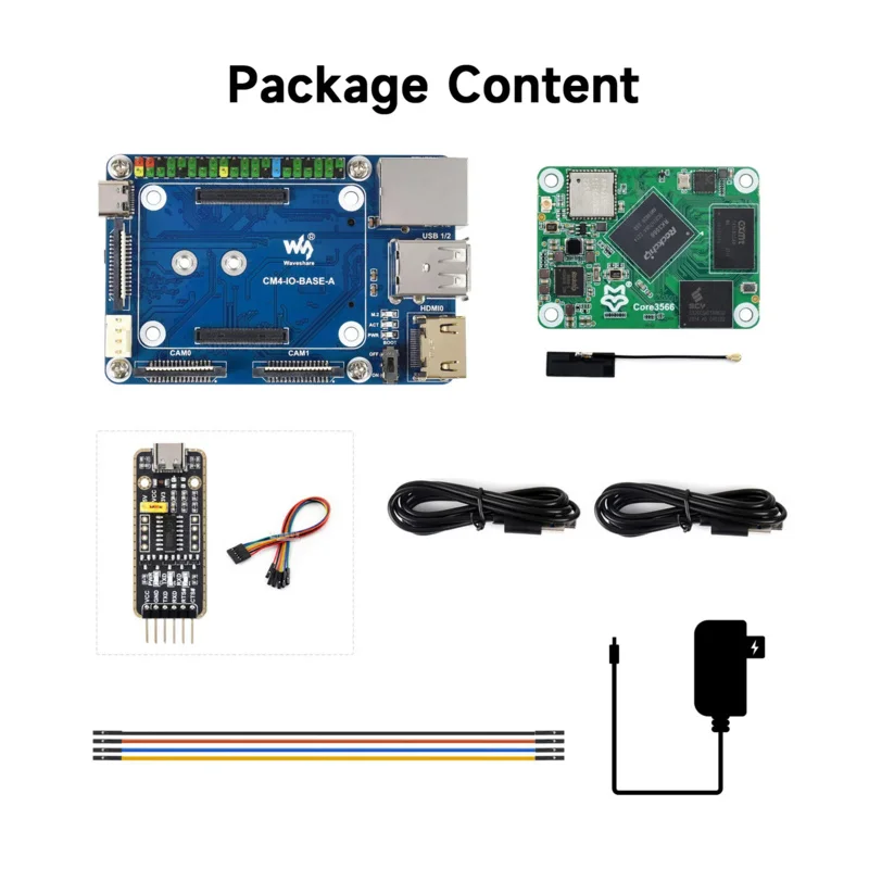 

SMEIIER Core3566 Module Kit, Rockchip RK3566 Quad-core Processor, Compatible With Raspberry Pi CM4