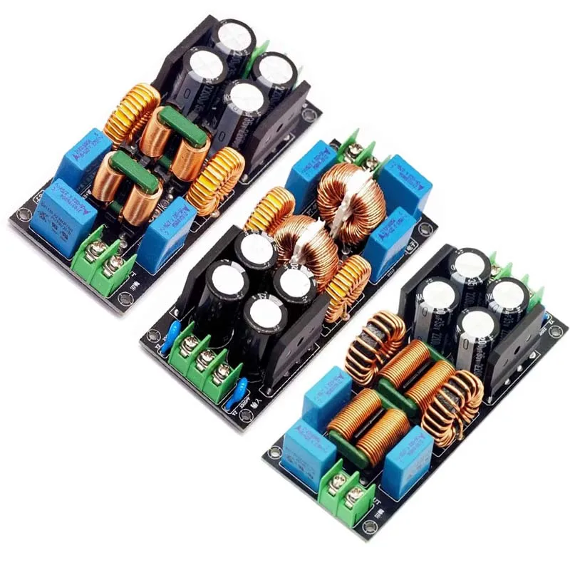 LUSYA E08 4A 10A 20A AC EMI POWER Filter EMC 110V 220V Purify Power RFI DC Isolator Noise Audio DAC Amplifier Purification