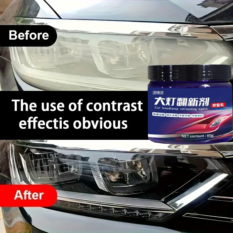 Headlight Restoration Polish Kit 4