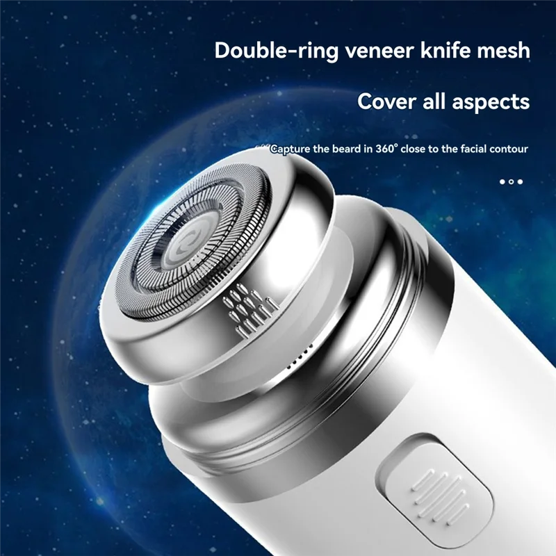 

B59B-Мини-триммер для волос в носу, перезаряжаемая бритва типа C, подходит для мужской стрижки волос в носу