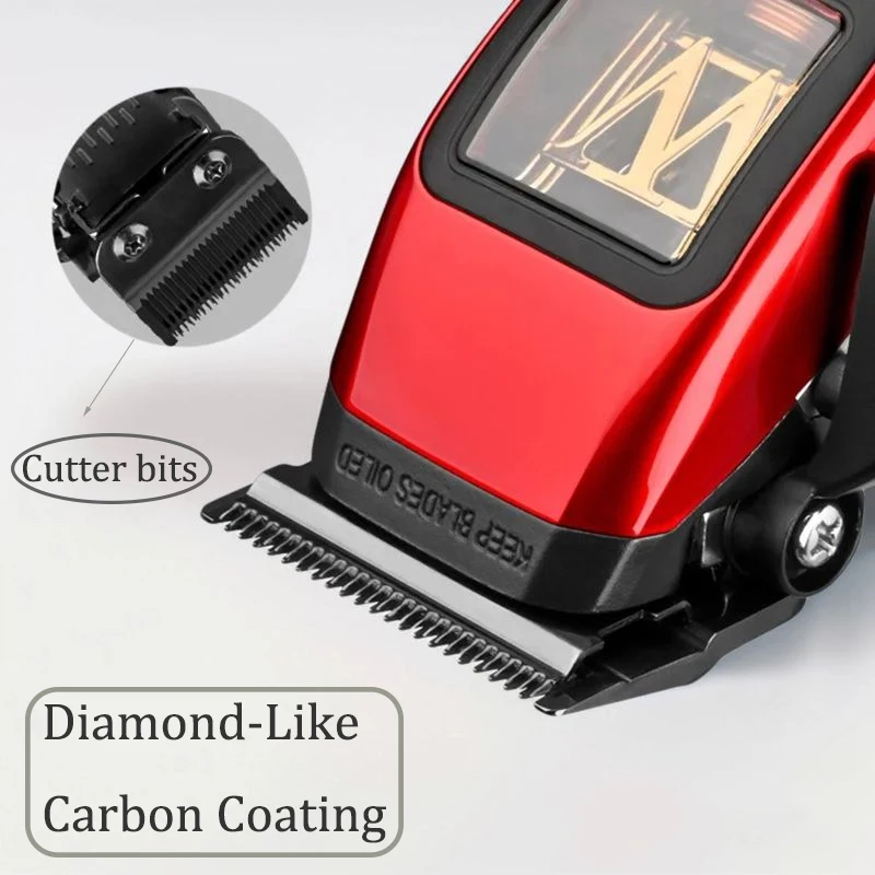 New WMARK NG-X1 Barber Shop Professional Hair Clipper 10000RPM Hair Salon Barber Special Trimmer Magnetic Vector Motor DLC Blade