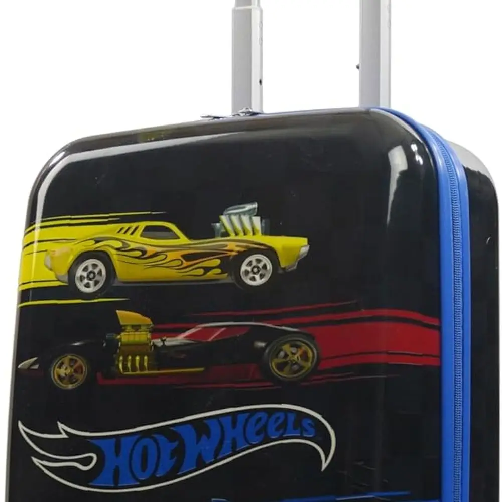 

Твердый чемодан-спиннер унисекс Hot Wheels 20,5, синий