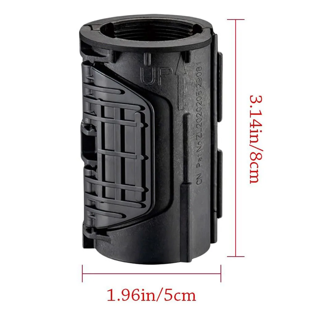 Basin Fastener Faucet Fixing Base ABS Black Buckle Design No Disassembly Required No Tools Required High Quality