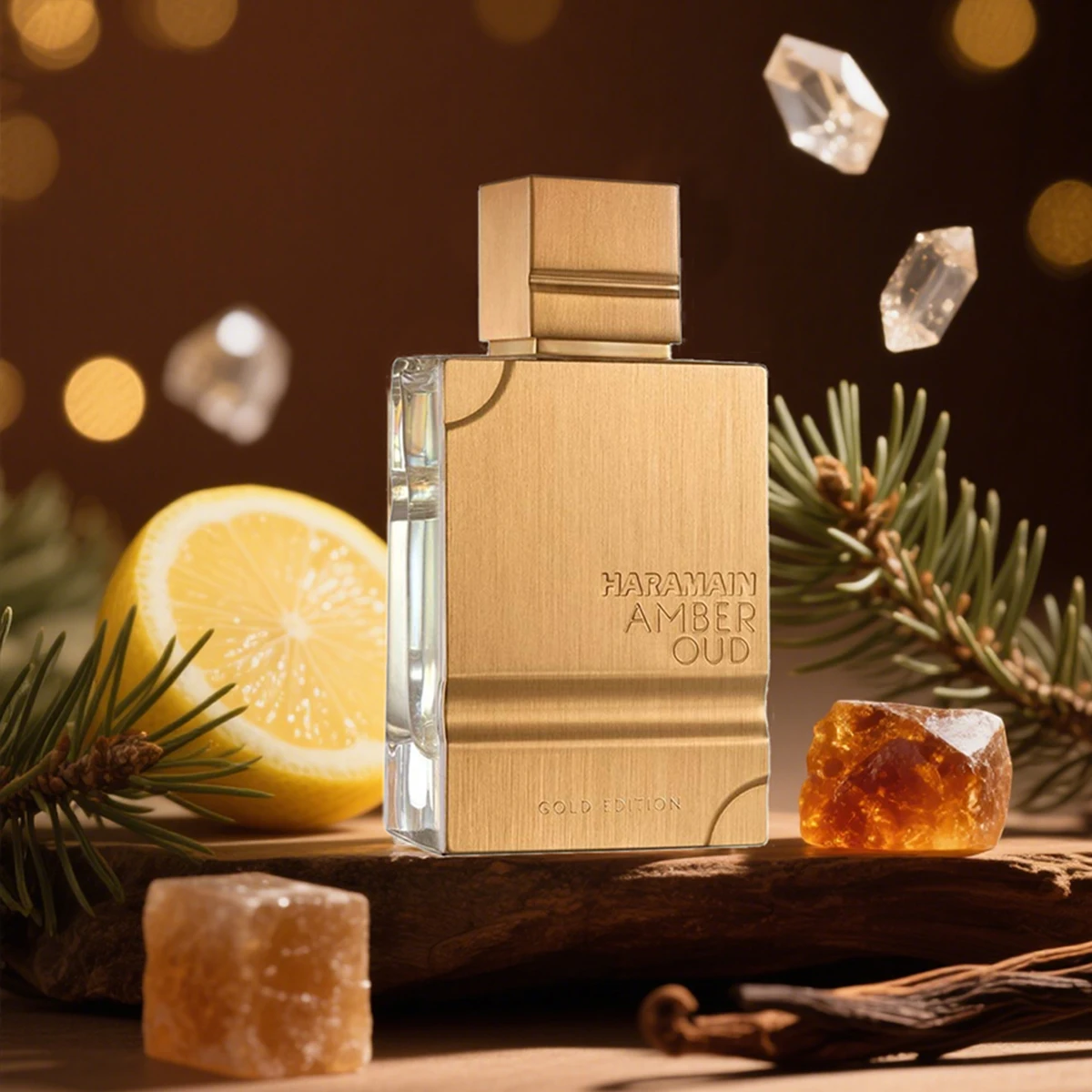 

Al Haramain Amber Oud Gold Edition для парфюмерии аэрозольной одежды унисекс, 3,04 onzas