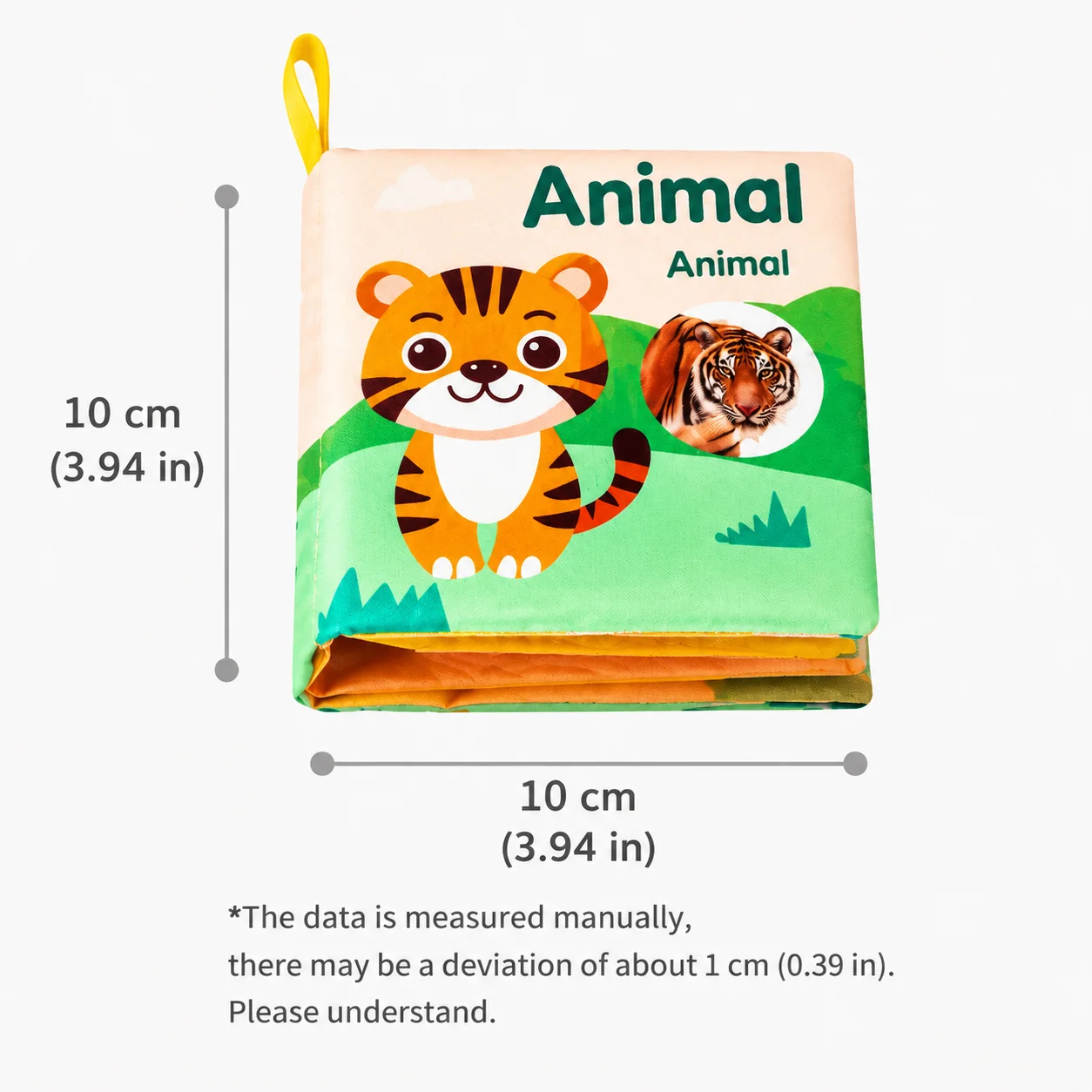 EEarly Education Baby Cloth Book Soft Animal Traffic Fruit Number Cognition Cloth Book Newborn Early Learning Toy