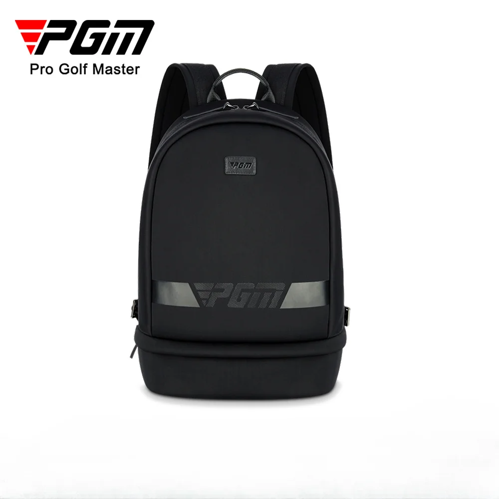 PGM Large Capacity Golf Men\'s Clothes Bag Shoe Pack Nylon Lightweight Convenient Waterproof Backpack YWB031