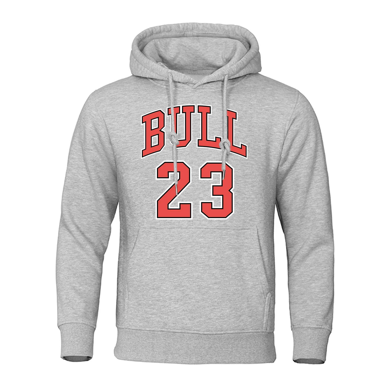 

Bull 23 jersey with alphanumeric pattern, street wear, men's round neck pullover, hooded sweatshirt, hip-hop wool, street wear,