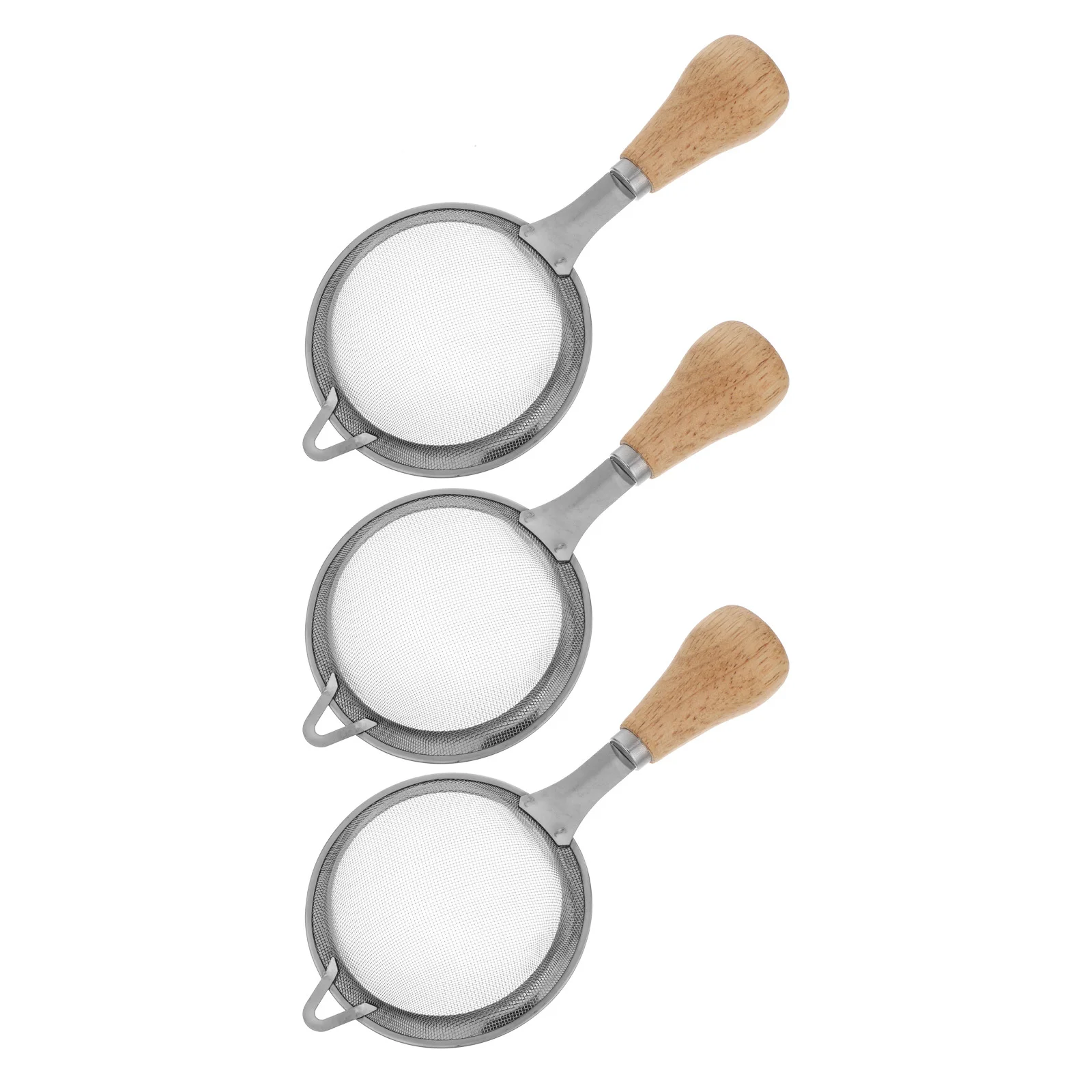 

20cm Fine Mesh Sieve Stainless Steel for Baking and Cooking Nonstick Surface Easy to Clean and Long Lasting