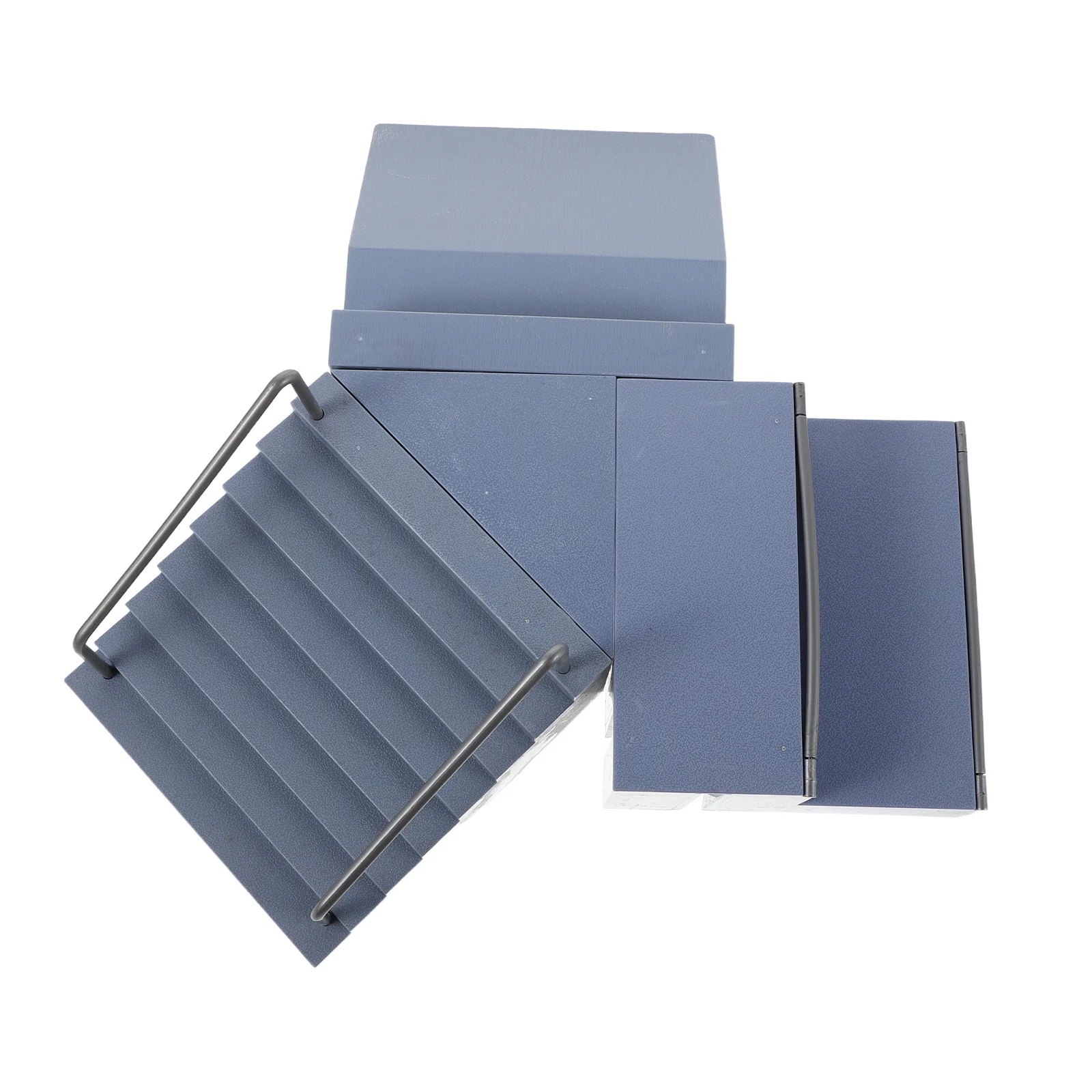 1 Satz 1 Satz Griffbrettrampen Hindernisse für Kinder Tragbares Finger-Skateboard-Rampenset |   Skateboard-Zubehör, Spaß