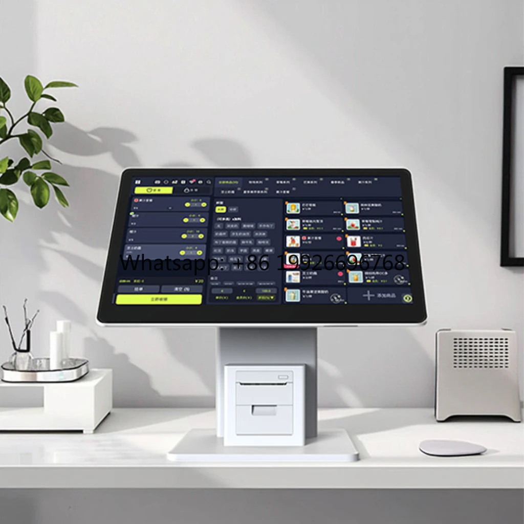 15 Inch All-in-One POS Hardware Touch Screen Android POS Terminal Printer Cash Counting Supermarket Pos System