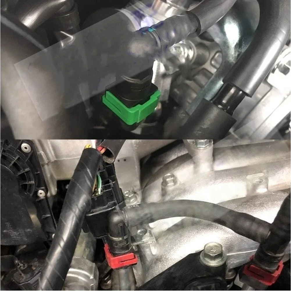 7.89mm ID6 Fuel Line Quick Connect Female Plastic Connector For Mazda Compatible Fuel System Installation Needs