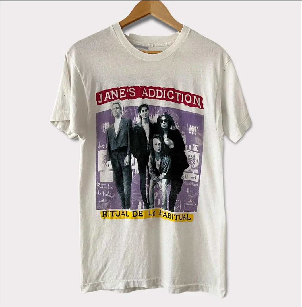 Jane's Addiction Ritual De Lo Habitual Tour white T-Shirt All Size