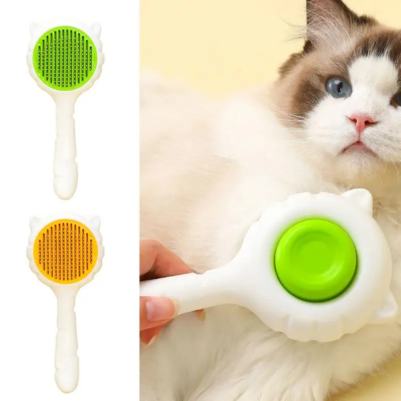 

Pet Comb Cleaning Hair Removal Cleaning Brush Magic Massage Grooming Needle Scratcher For Cat Dog Cleaning Care Supplies