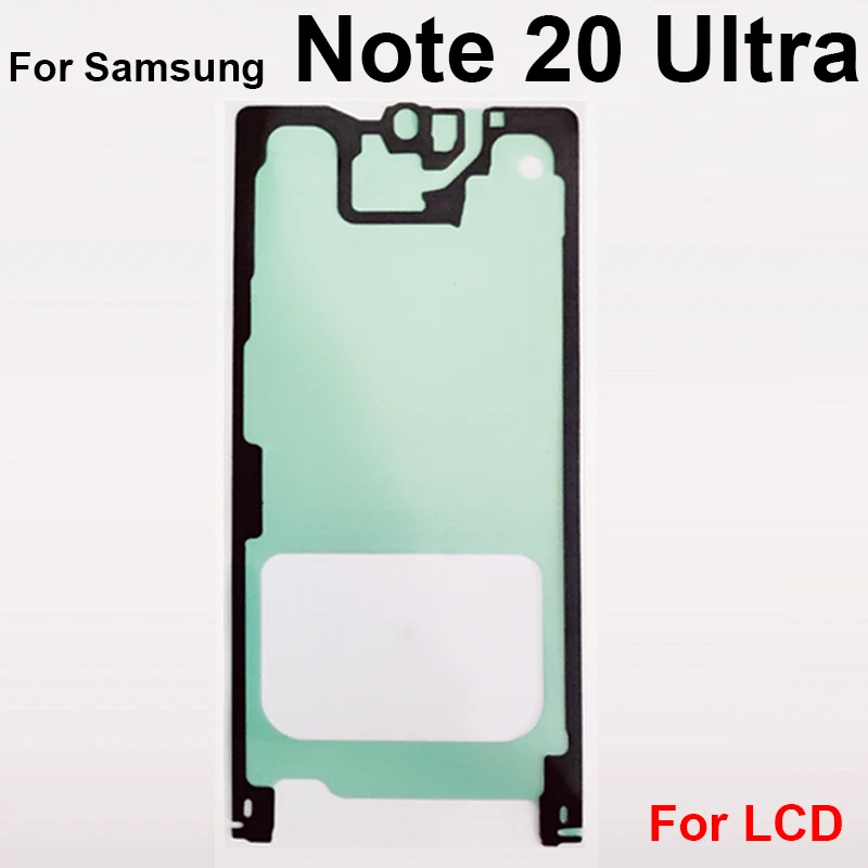 For Samsung Galaxy Note 20 Note 20 Ultra SM-N985 SM-N986 4G/5G LCD Screen Back Battery Cover Camera Lens Adhesive Sticker Tape