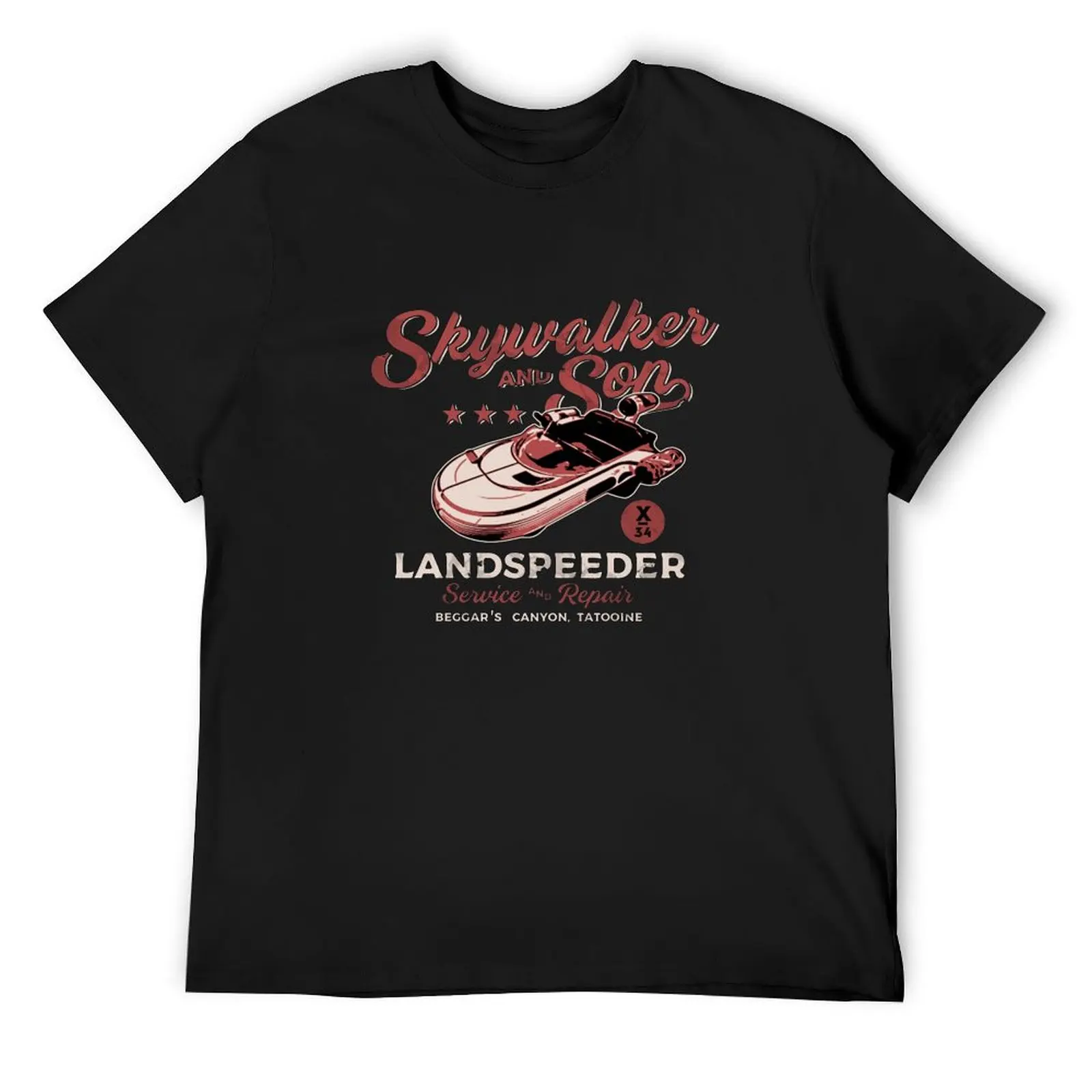 

landspeeder service and repair T-Shirt essential t shirt luxury designer rapper graphic tees anime stuff men clothes