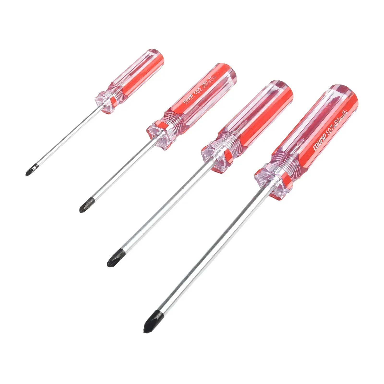 4pcs 3/4/5/6mm Y-shaped Tri Wing Screwdriver Magnetic Nonslip Grip Steel Screwdriver Precision Hand Repair Tool Set