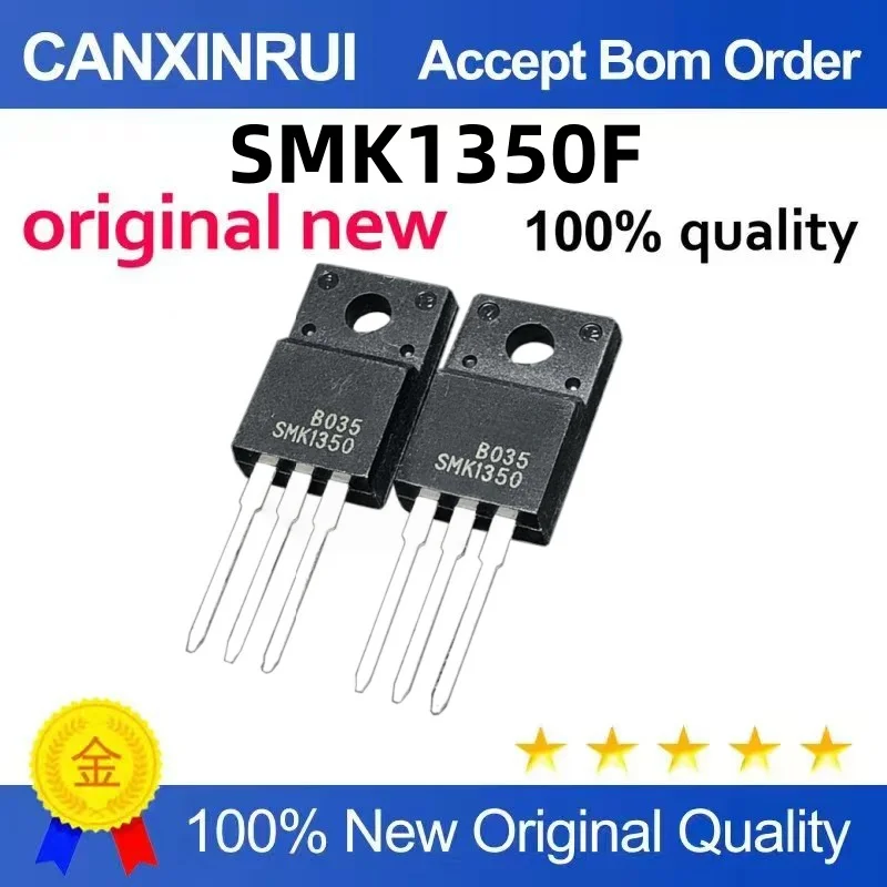 (10-300piezas)The new SMK1350F SMK1350 TO-220F 500V 13A spot chip IC starts with a start