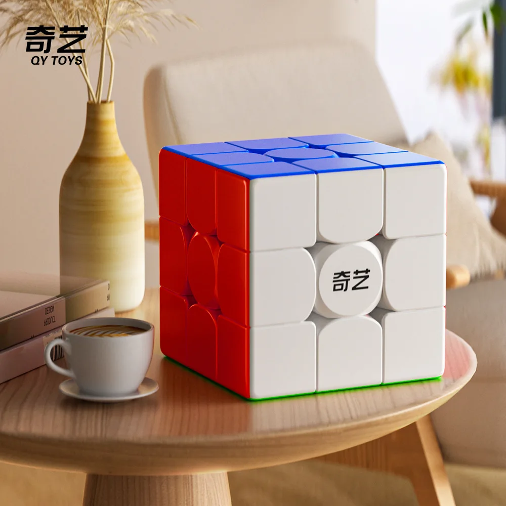 QIYI Qiming Warrior Plus 3x3x3 Magnetic Magic Cube Speed Cube Professional Puzzle Cubo Magico Fidget Toys