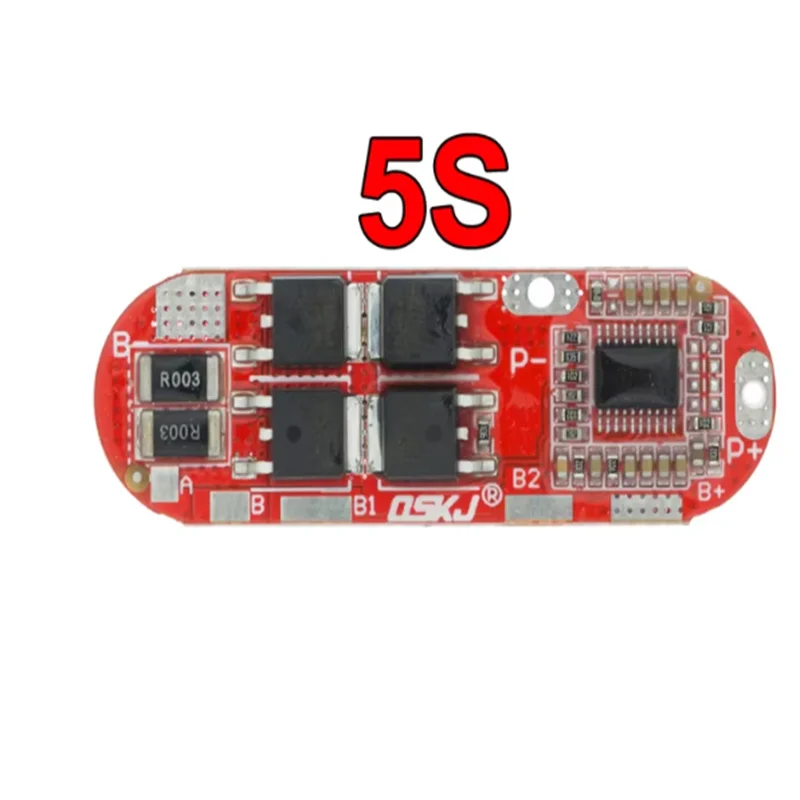 BMS 1S 2S 10A 3S 4S 5S 25A Bms 18650 Li-ion Lipo Lithium Battery Protection Circuit Board Module Pcb Pcm 18650 Lipo Bms Charger