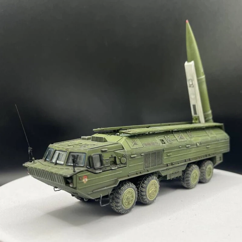 AM 1:72 Scale Resin Spider (SS-23) Tactical Ballistic Missile Tank Model Adult Toys Cars Classics Gift Souvenir Static Display