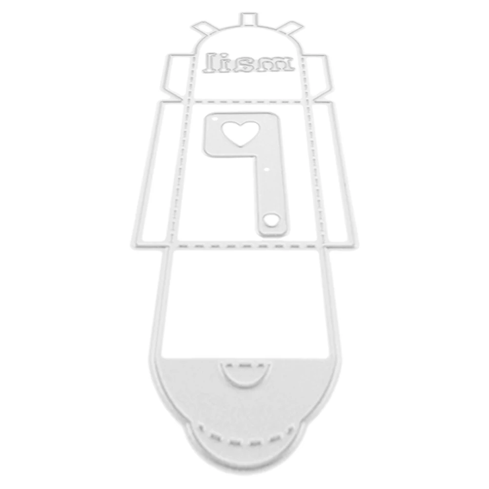 s Mini Mailbox Cutting Die Metal Material Lightweight Portable Crafts Scrapbooking Card Making Embossing Template Stencil