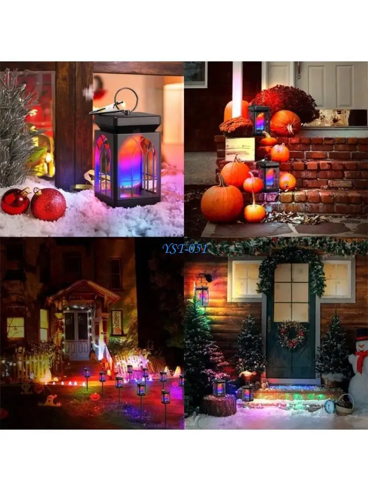 E15A Decorative Solar Flame Lamp For Mother Day Or Housewarming