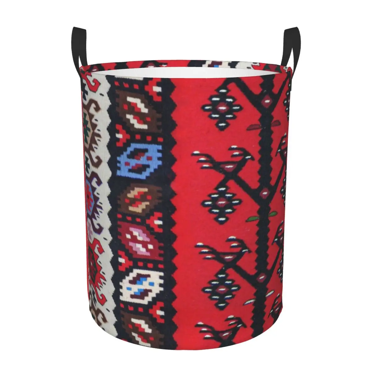 Boho Kilim Ethnic Tribal Pattern Laundry Hamper Large Clothes Storage Basket Toys Bin Organizer for Nursery