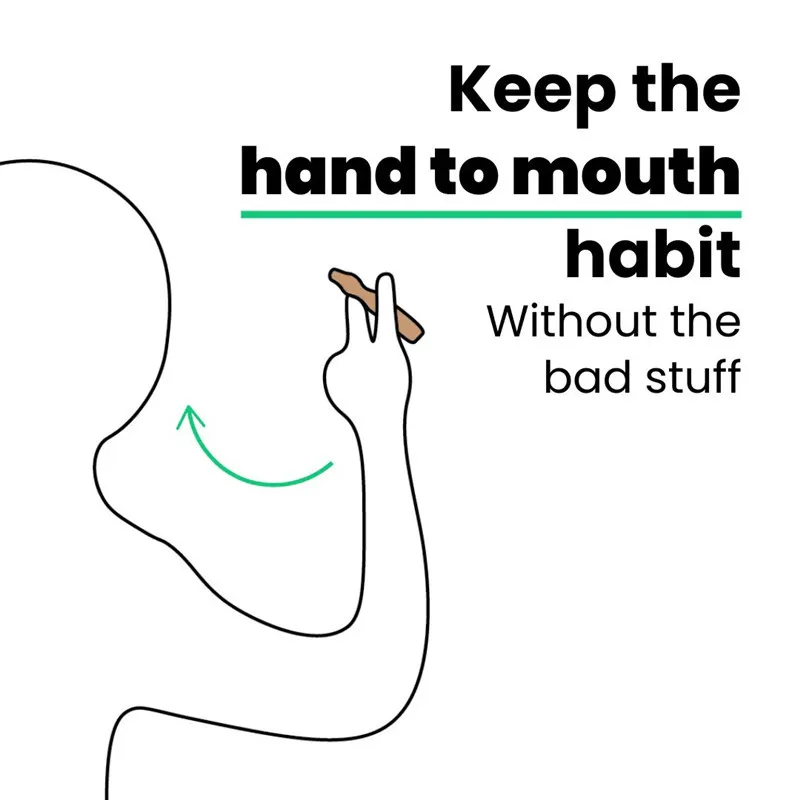 Wood essential oil inhaler fashionable healthy Assisted smoking cessation device portable Aromatherapy stick Smoking Accessories