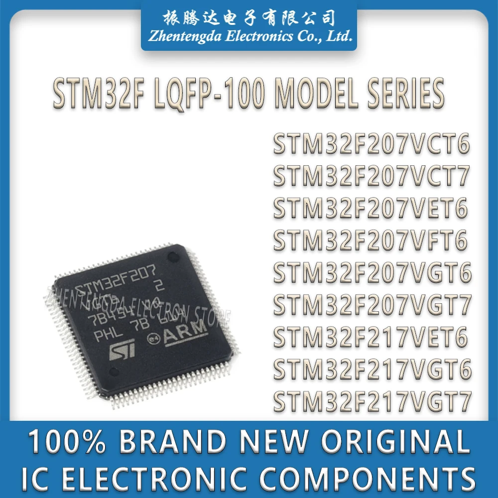 STM32F207VCT6 STM32F207VCT7 STM32F207VET6 STM32F207VFT6 STM32F207VGT6 STM32F207VGT7 STM32F217VET6 STM32F217VGT6 STM32F217VGT7