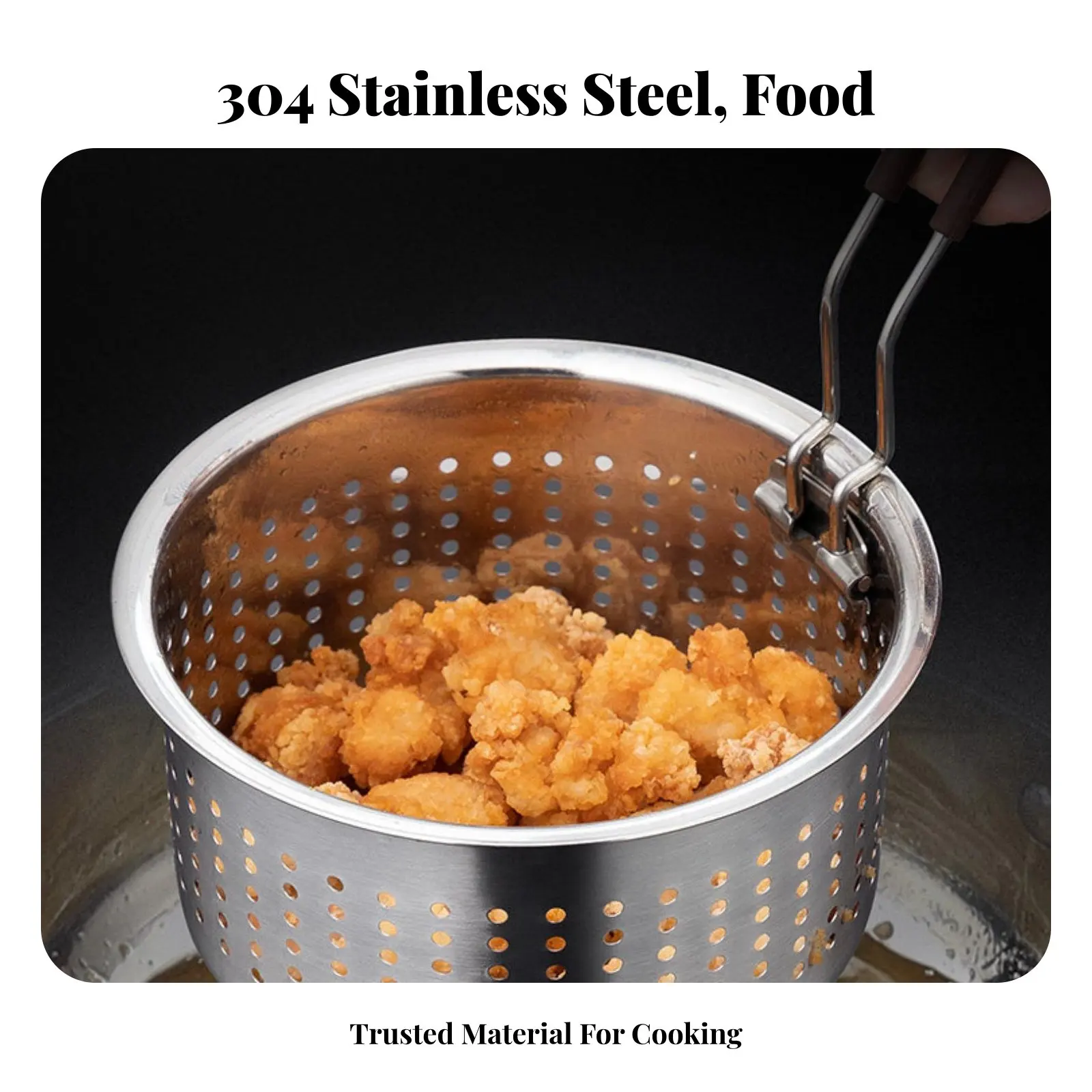 Deep Fryer Basket M…