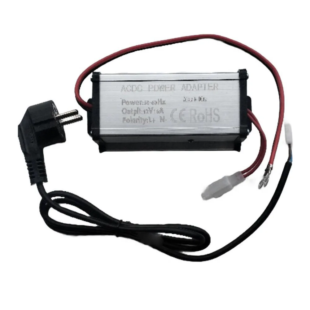 

16A Output Current 12V Power Converter Portable Lightweight Stable Output Current Indoor And Off-grid Use Easy Installation