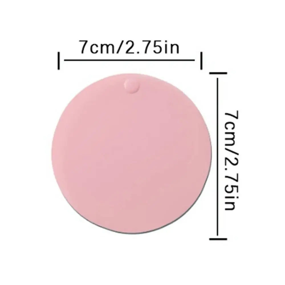 Unbreakable Circular Make-Up Mirror Rotating Portable Small Mirror Single Sided Cute Handheld Cosmetic Mirror Makeup Tool