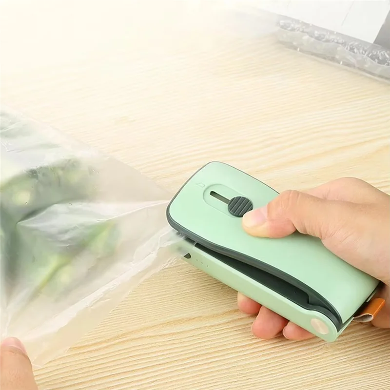 BAAO-Magnetic Back Bag Sealer Quick Seal Portable Sealer Usb Rechargeable Mini Bag Sealer Quick Heat Seal For Plastic