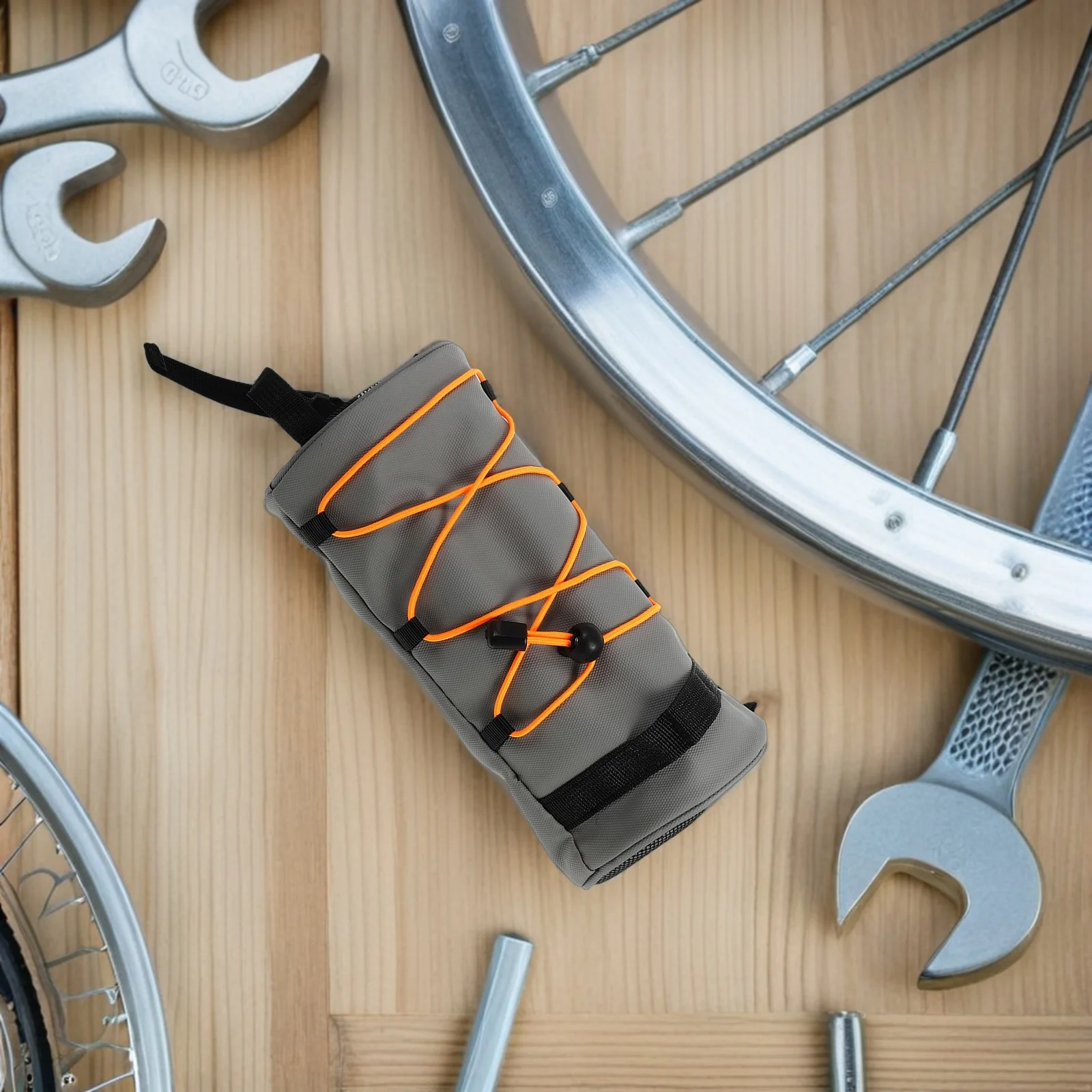 

Waterproof Bike Handlebar Front Tube Storage Pouch For Mountain Road Cycling Durable Rack Bag Portable Top Tube