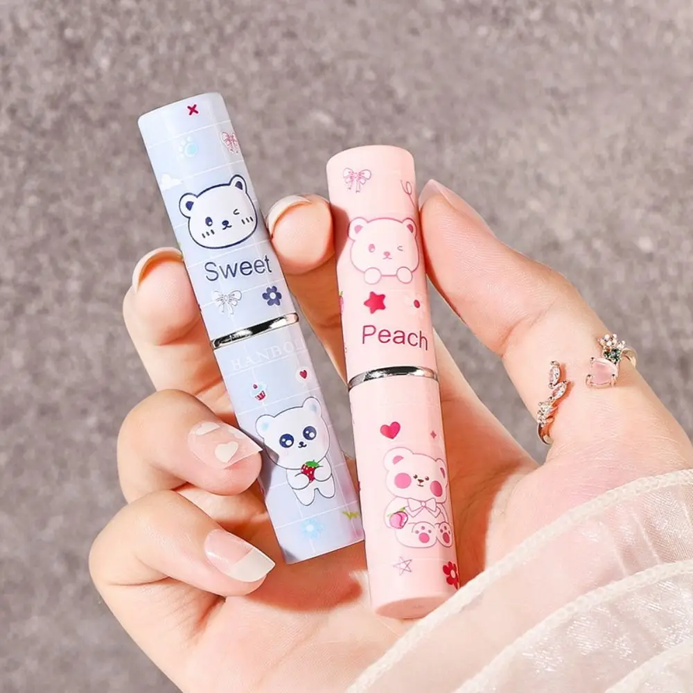 Lip Care Moisturizing Lips Cosmetics Jelly Non-stick Cup Peach Strawberry Flavor Lipstick Fruit Long-lasting Lip Balm Women