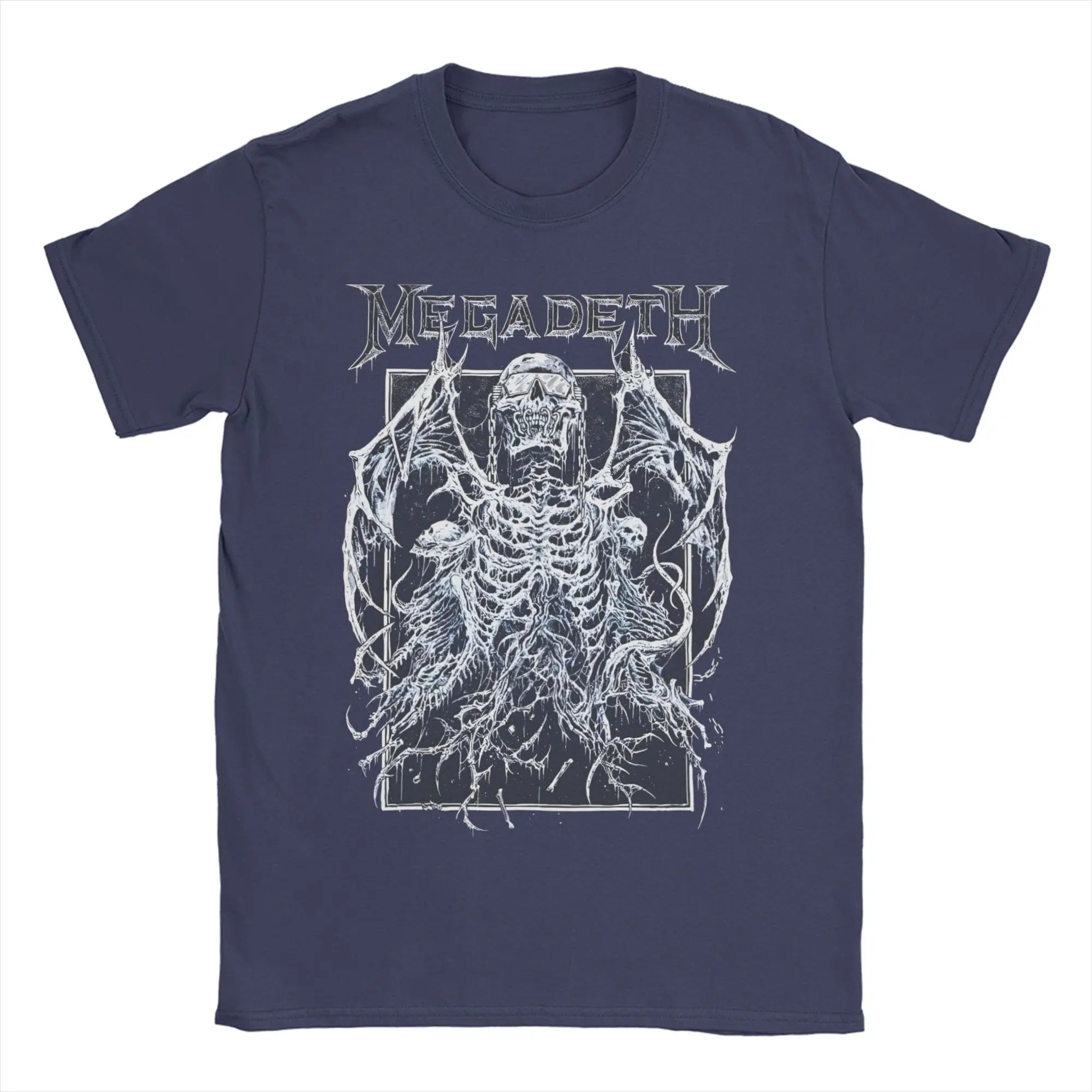 

Rock Megadeths Band T Shirt for Men Women 100% Cotton Vintage T-Shirts Hip Hop Metal Tees Short Sleeve Clothing New Arrival