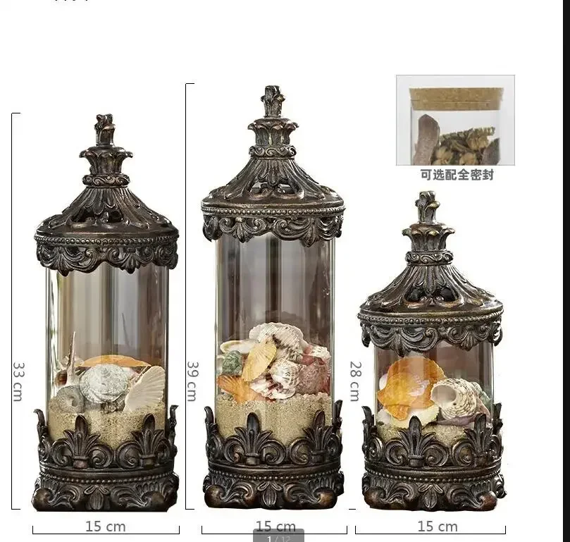 bocal-en-verre-retro-dore-americain-hermetique-pour-rangement-et-decoration-ideal-pour-aliments-fleurs-sechees-bonbons-the-conteneur-en-verre-bouteilles-de-rangement-domestique