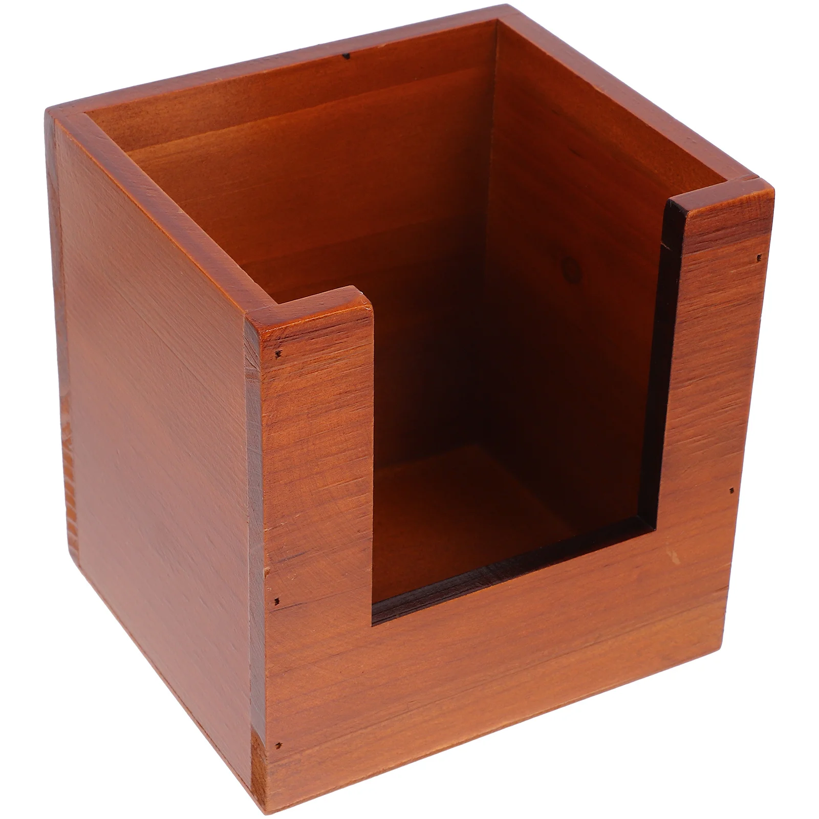 

Wooden Multi-Functional Storage Case For Recipe Cards Kitchen Organizer Portable Compact Design Vintage Style Wood