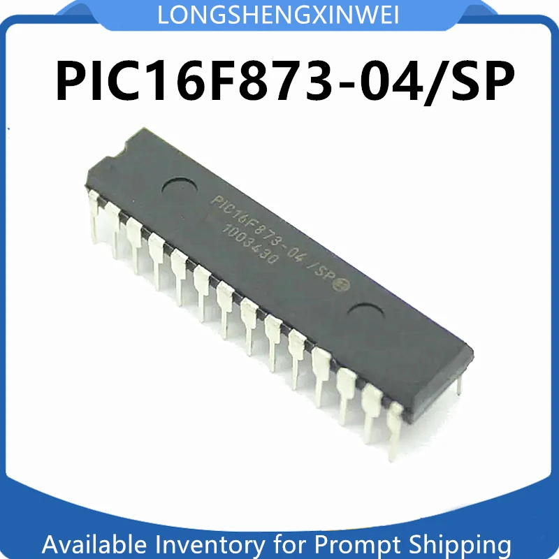 1PCS New PIC16F873A PIC16F876A-I/SP PIC16F873-04/SP Inline DIP-28 Microcontroller Chip