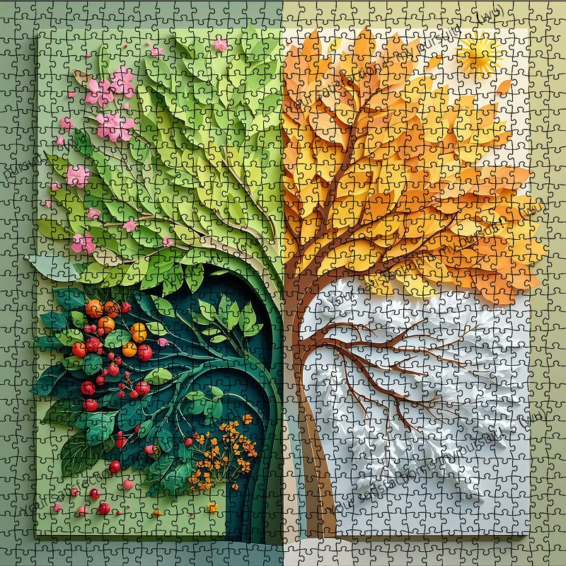 

Пазл для взрослых, 1000 шт., пейзажный самолет, головоломка, декомпрессионная игрушка в подарок